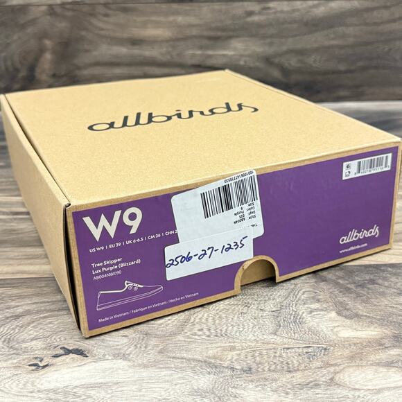 NIB Allbirds Tree Skipper Womens 9 39 Casual Sneaker Lux Purple - Picture 12 of 15